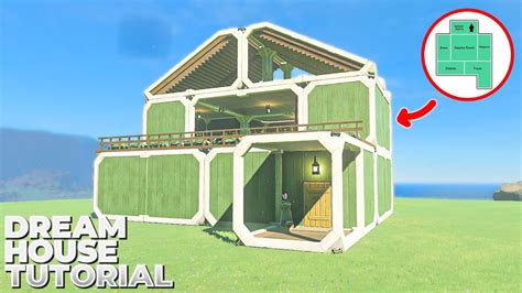Totk Dream House Build Tutorial The Legend Of Zelda Tears Of The