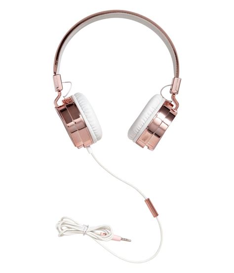 H M Rose Gold Headphones Cute Headphones Popsugar Tech Photo