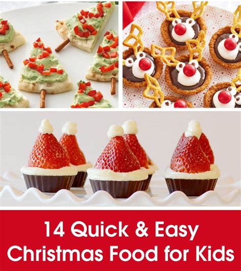 The best christmas appetizers for a holiday party. QUICK & EASY CHRISTMAS FOOD FOR KIDS | Christmas recipes ...