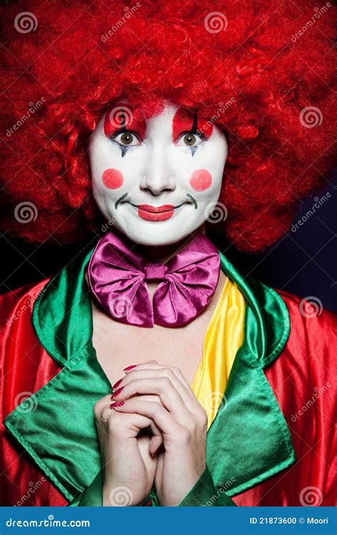 Colorful Clown Stock Photo Image 21873600