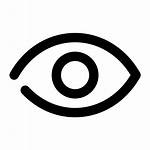 Icon Eye Icons Seen Password Restock Transparent