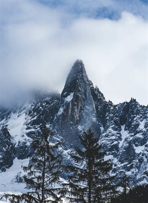 View Of Snowy Mountain · Free Stock Photo