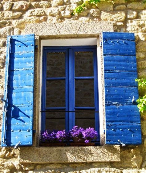 Rue 27 Maison Jadore The Colorbleu Blue Shutters Windows