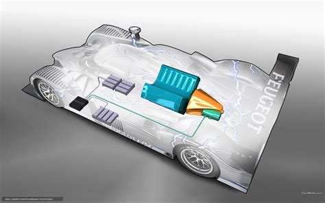 Скачать обои Peugeot 908 авто машины бесплатно для рабочего стола в