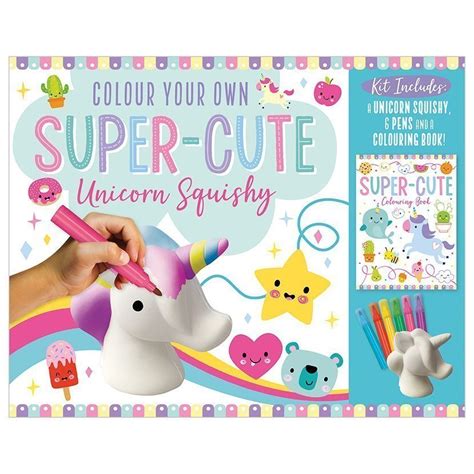 Colour Your Own Super Cute Unicorn Squishy Make Believe