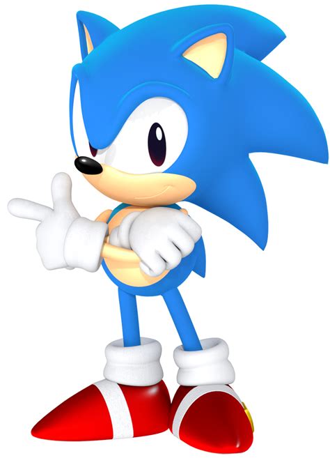 Classic Sonic From The Sonic Mania Poster By
