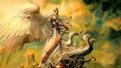 Gathering Warrior Angel Magic Woman 1366 Wallpapers