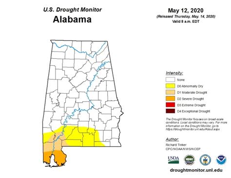 South Alabama Counties Remain Dry Southeast Agnet