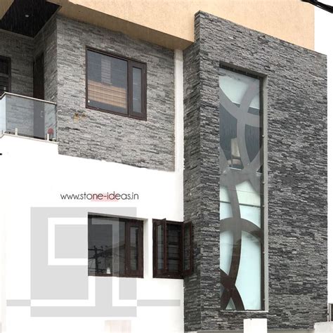 House Front Exterior Featuring Our Stunning Grey Wallcladding Tiles