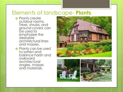 What Are The 4 Elements Of A Landscape