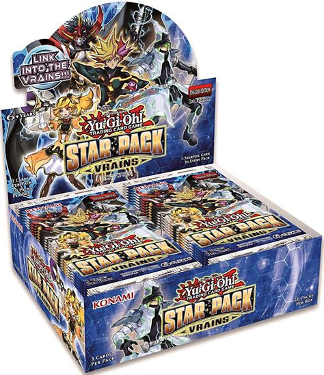 Yugioh Trading Card Game Star Pack Vrains Booster Box 50 Packs Konami