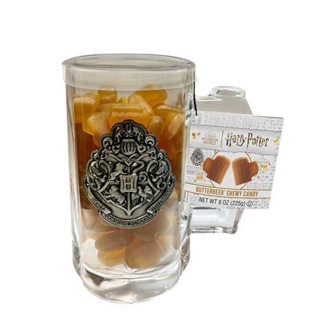 Jelly Belly Harry Potter Butterbeer Candy In Glass Mug Store