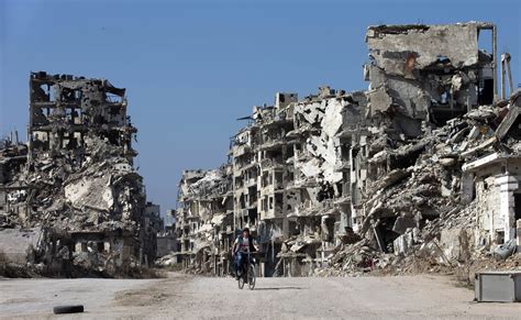 Attacks On Security In Syrias Homs Kill Dozens Wsj