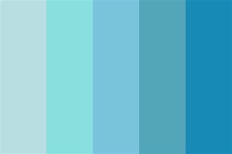 Beauty In Shades Of Blue Color Palette Blue Shades Colors Blue