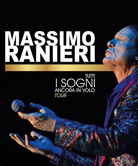 Massimo Ranieri Tutti I Sogni Ancora In Volo Tour Radiolocaliditalia