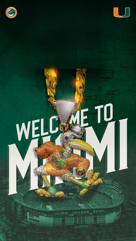 Download Miami Hurricanes Turnover Chain Wallpapertip