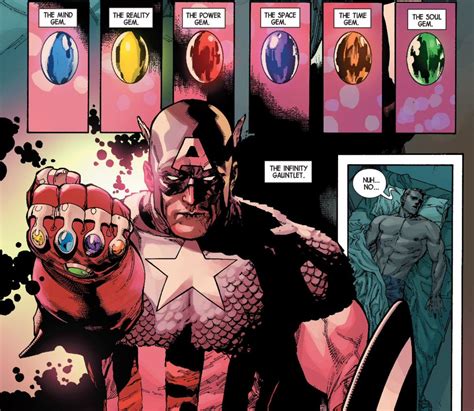 Infinity Gauntlet Explained With Captain America Avengers Comics