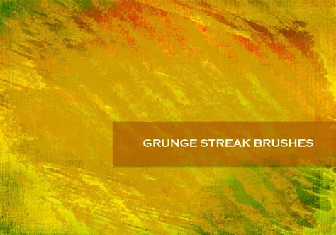 free 24 grunge streak brushes