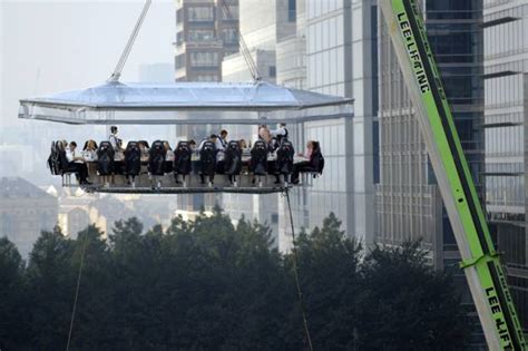 Dine In The Sky 100ft Above London How To Spend It