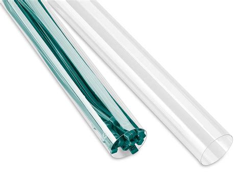 Clear Plastic Tubes 1 12 X 48 S 21974 Uline