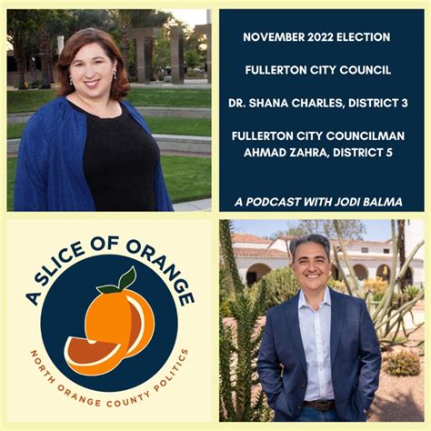Fullerton City Council Candidates Dr Shana Charles District 3 Ahmad