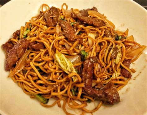 Simple Beef Chow Mein Krimo