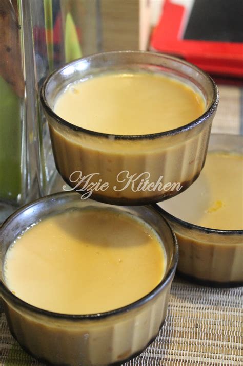 Resep puding karamel (caramel custard pudding). Puding Karamel Yang Sangat Sedap - Azie Kitchen