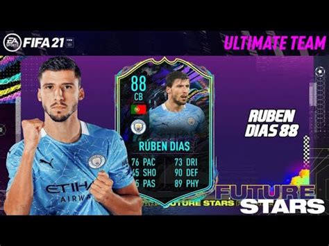 This is his non rare gold card. UNA NUEVA ALTERNATIVA EN LA PREMIER! 88 RUBEN DIAS FIFA 21 ...