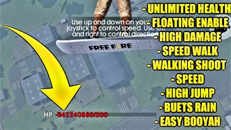 Unlimited diamonds, skins, health, aimbot and so many features! ⚡VIP MOD⚡ FREE FIRE🔥 UNLIMITED HEALTH HACK HIGH DAMAGE