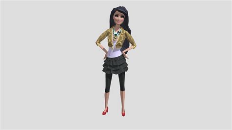 Barbie Dreamhouse Raquelle Download Free 3d Model By Lelumini