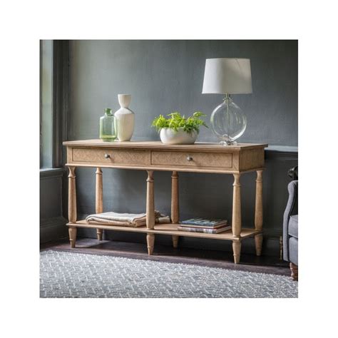Mystique 2 Drawer Console Table Living Room From Breeze Furniture Uk