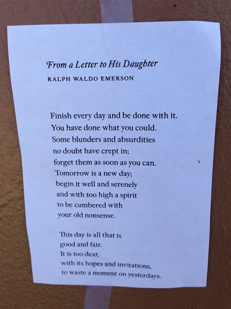 Father To Daughter Poems