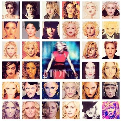 Madonna Over The Years To Mdna Madonna Celebrity Faces Face