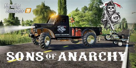 Sons Of Anarchy Truck V2000 Mod Farming Simulator 2022 Mod Ls
