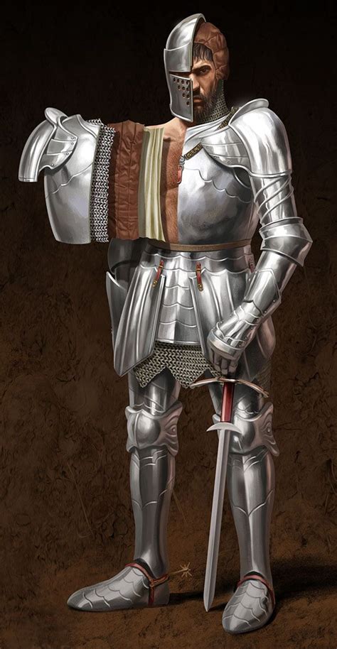 Medieval Knights On Behance Medieval Armor Ancient Armor Medieval