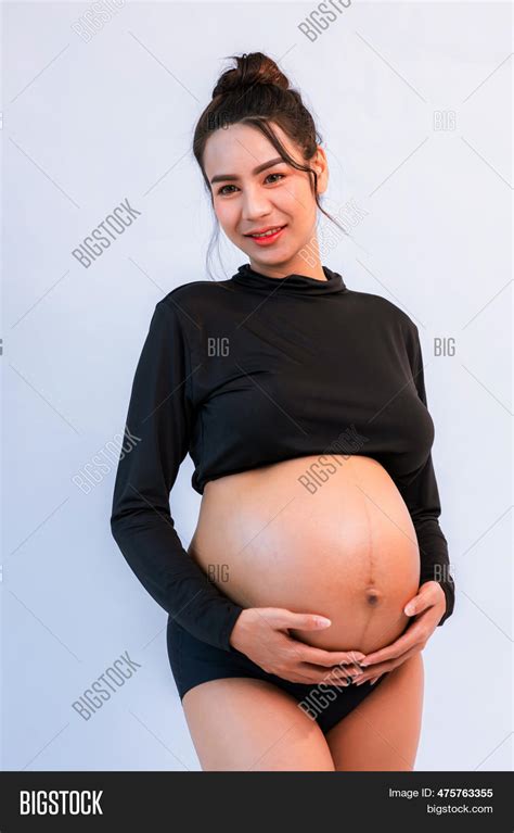 pregnant belly woman image and photo free trial bigstock