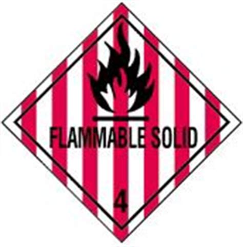 The MSDS HyperGlossary Flammable Solid