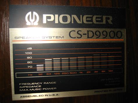 Pioneer Cs D9900 My Huge Cabinet Speakers Luke Robison Flickr