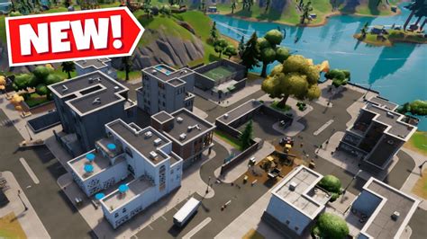 Fortnite New Rigged Tilted Map Update Youtube