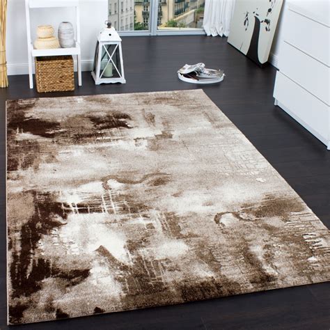 Weitere ideen zu moderne teppiche, teppich design, geometrisch. Teppich Canvas Braun | Teppich.de