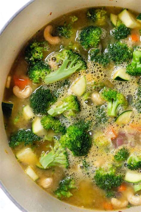Vegan Creamy Broccoli Soup Simply Quinoa