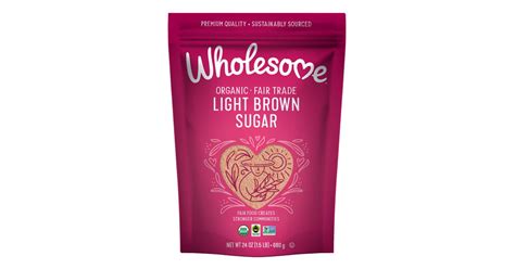 Wholesome Sweeteners Brown Sugar Light Organic Fair Trade Azure