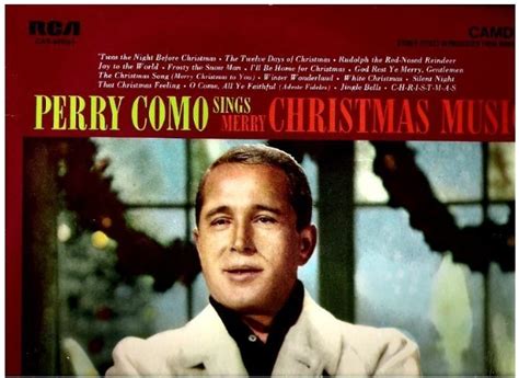 Como Perry Merry Christmas Music 1961 Pickwick Camden Cas 660