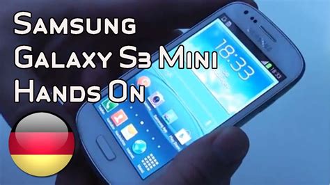 Samsung Galaxy S3 Mini Im Hands On Youtube