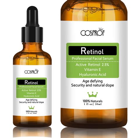 Retinol Serum Anti Aging Anti Wrinkle Facial Serum Vitamin A 25