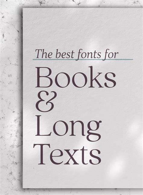 Best What Is The Most Common Font For Books For Art Design Typography