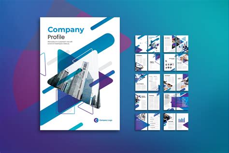 Company Profiles For Creative Agency ~ Brochure Templates ~ Creative Market