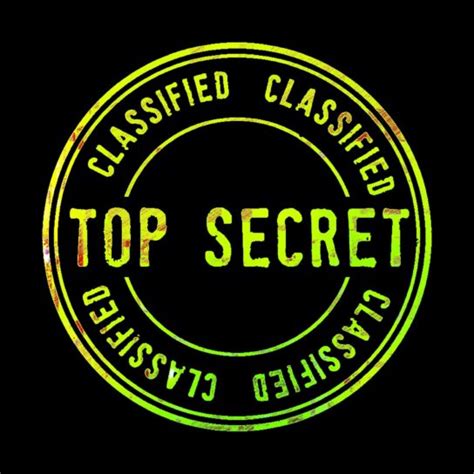 Free Picture Top Secret Sign Classified Document Llustration Secret