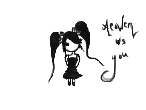 Chibi Black And White Example By Aeowengoddess On Deviantart