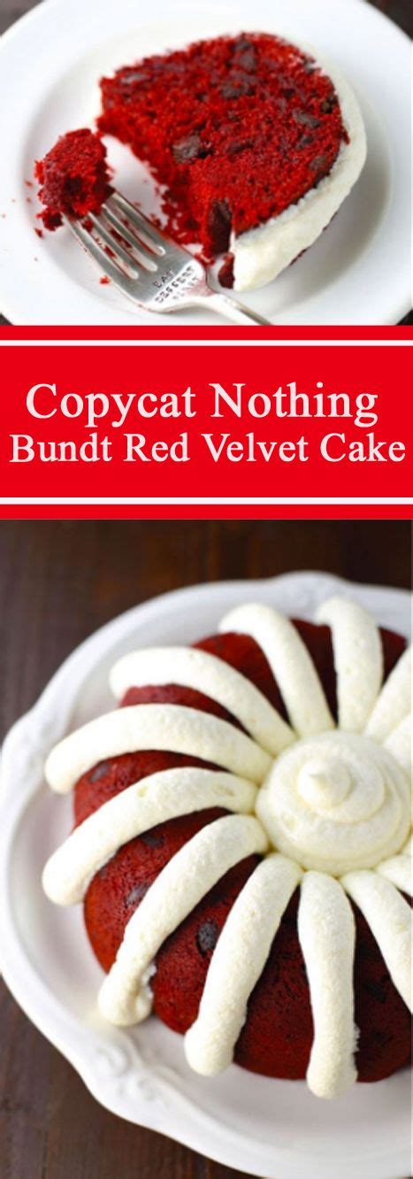 Today, i'm joining some of my favorite bloggers for a virtual valentine's day treat party. Copycat Nothing Bundt Red Velvet Cake #cake #redvelvet ...